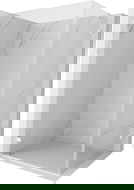 Mexen Lunar-B sprchový kút otočný ľavý 95 x 80 cm, transparentný, biely - 832-095-080-20-00-L