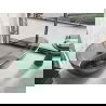 Mexen Glass teal voľne stojaca vaňa transparentná 170 x 85 cm, zátka chróm - 58061708511