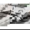 Mexen Glass čierna voľne stojaca priehľadná vaňa 170 x 85 cm, uzáver chróm - 58061708513