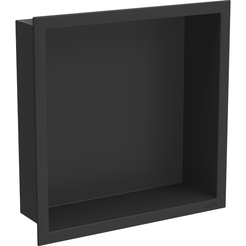 Mexen X-Wall-R nástenná polička s rámom 30 x 30 cm, čierna - 1970303010