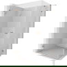 Mexen Lunar-B sprchový kút výklopný ľavý 95 x 80 cm, transparentný, brúsená meď - 832-095-080-65-00-L