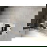 Mexen X-Wall-R zapustená polička s okrajom a poličkou 30 x 30 cm, inox - 1910303010S