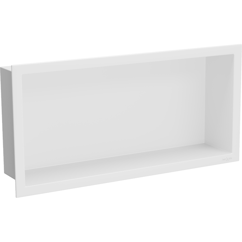 Mexen X-Wall-R vstavaná polička s golierom 45 x 20 cm, biela - 1920452010