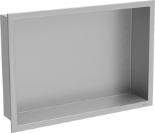 Mexen X-Wall-R zapustená polička s okrajom 45 x 30 cm, inox - 1910453010