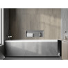 Mexen X-Wall-R nástenná polica s golierom 60 x 20 cm, inox - 1910602010