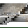Mexen X-Wall-R zapustená polička s okrajom 60 x 20 cm, inox - 1910602010