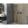 Mexen X-Wall-R nástenná polica s golierom 60 x 20 cm, inox - 1910602010
