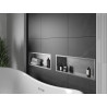 Mexen X-Wall-R nástenná polica s golierom 60 x 20 cm, inox - 1910602010