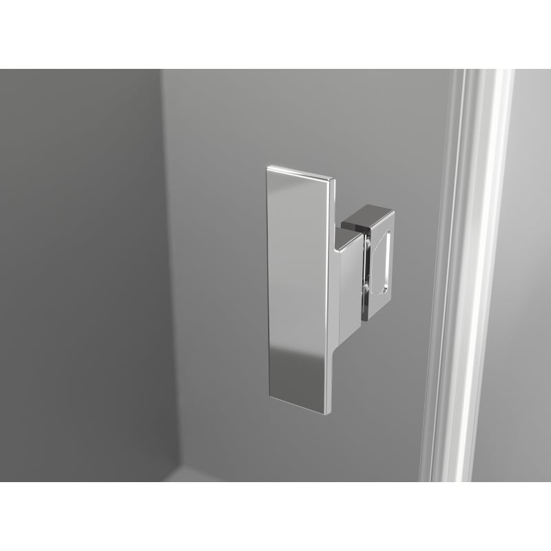 Mexen Mist-H Duo sprchová kabína kyvná pravá 75 x 85 cm, transparentná, chróm - 8A5-075L-055P-01-00 - 8A5-075L-085P-01-00