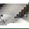 Mexen X-Wall-R zapustená polička s okrajom 60 x 30 cm, inox - 1910603010
