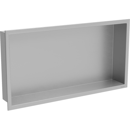 Mexen X-Wall-R nástenná polica s lemom 60 x 30 cm, inox - 1910603010