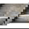 Mexen X-Wall-R zapustená polička s okrajom 60 x 30 cm, inox - 1910603010