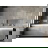 Mexen X-Wall-R zapustená polička s okrajom 60 x 30 cm, inox - 1910603010