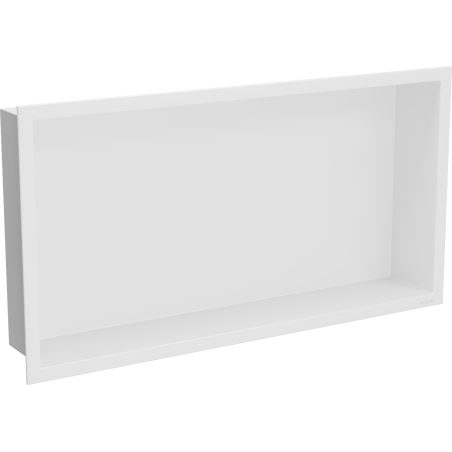Mexen X-Wall-R výklenková polička s okrajom 60 x 30 cm, biela - 1920603010