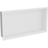 Mexen X-Wall-R výklenková polička s okrajom 60 x 30 cm, biela - 1920603010