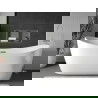 Mexen X-Wall-R nika s golierom a poličkou 60 x 30 cm, inox - 1910603010S