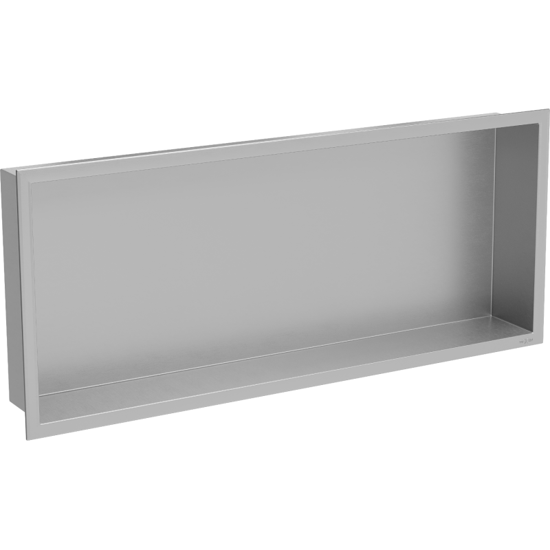 Mexen X-Wall-R nástenná polica s prírubou 75 x 30 cm, inox - 1910753010