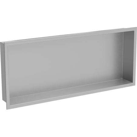 Mexen X-Wall-R nástenná polica s prírubou 75 x 30 cm, inox - 1910753010