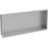 Mexen X-Wall-R nástenná polica s prírubou 75 x 30 cm, inox - 1910753010