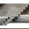 Mexen X-Wall-R zapustená polička s okrajom 75 x 30 cm, inox - 1910753010