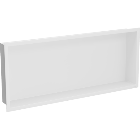 Mexen X-Wall-R nástenná polička s límcom 75 x 30 cm, biela - 1920753010