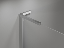 Mexen Mist H L Duo sprchovací kút - otvárací, 85 x 70 cm, priehľadný, chróm - 8A5L-085L-070P-01-00