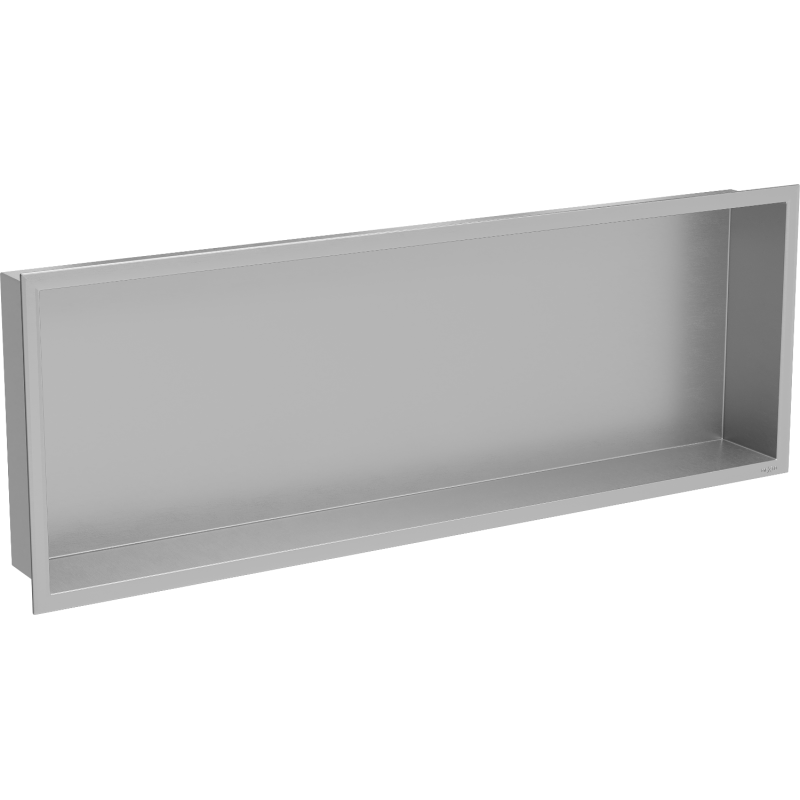 Mexen X-Wall-R zapustená polička s okrajom 90 x 30 cm, inox - 1910903010