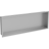 Mexen X-Wall-R nástenná polica s obrubou 90 x 30 cm, inox - 1910903010