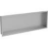 Mexen X-Wall-R zapustená polička s okrajom 90 x 30 cm, inox - 1910903010