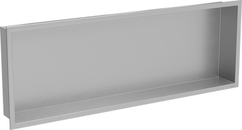 Mexen X-Wall-R nástenná polica s lemom 90 x 30 cm, inox - 1910903010