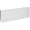 Mexen X-Wall-R nástenná polica s prírubou 90 x 30 cm, biela - 1920903010