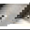 Mexen X-Wall-R zapustená polička s okrajom a poličkou 90 x 30 cm, inox - 1910903010S