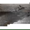 Mexen Lunar-B sprchovací kút výkyvný ľavý 80 x 70 cm, transparentný, čierny - 832-080-070-70-00-L