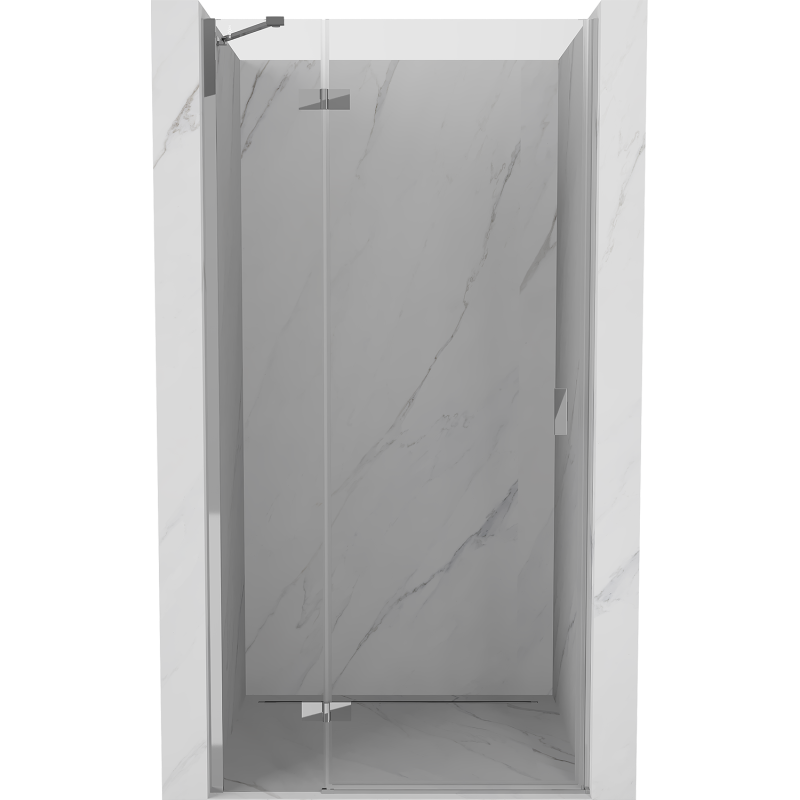 Mexen Mist-H sprchové dvere otváravé ľavé 115 cm, transparentné, chróm - 8A5-115-000-01-00-L