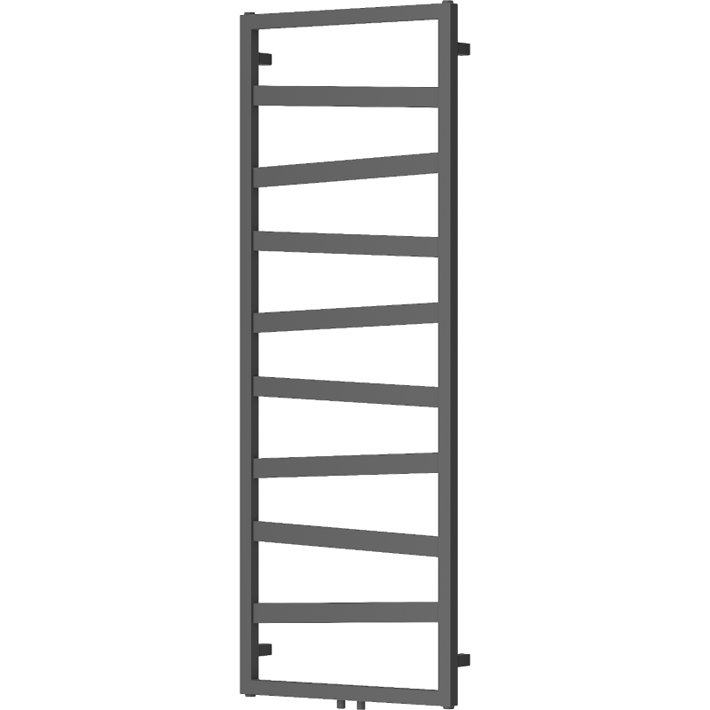Mexen Zoom dekoratívny kúpeľňový radiátor 1430 x 530 mm, 477 W, antracit - W130-1430-530-00-66