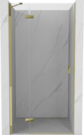 Mexen Mist-H sprchové dvere výklopné ľavé 100 cm, transparentné, zlaté - 8A5-100-000-50-00-L