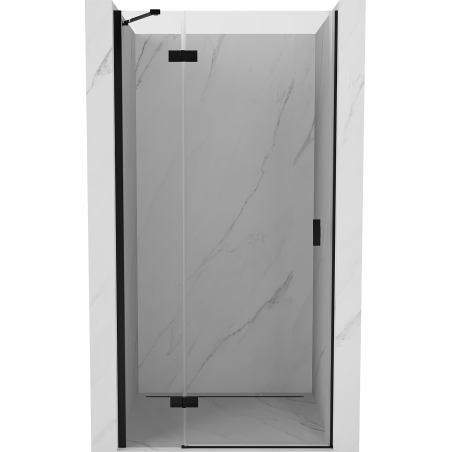 Mexen Mist-H sprchové dvere otočné ľavé 120 cm, transparentné, čierne - 8A5-120-000-70-00-L