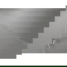 Mexen Lunar-B výklopná sprchová kabína ľavá 100 x 100 cm, číra, brúsený nikel - 832-100-100-97-00-L
