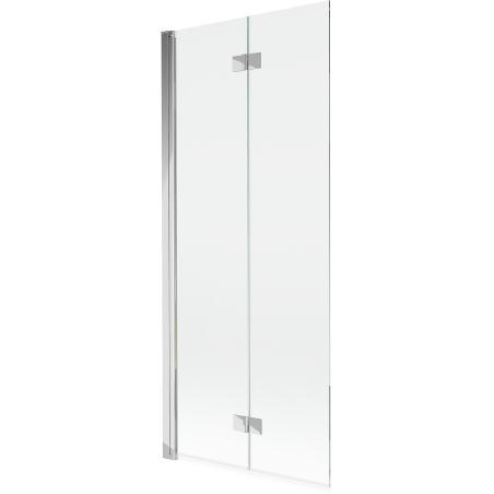 Mexen Mist sprchová stena 2-krídlová ľavá 80 x 150 cm, transparentná, chróm - 8A9-080-002-01-00-L