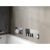 Mexen X-Wall-NR výklenková polica bez príruby 45 x 20 cm, inox - 1911452010