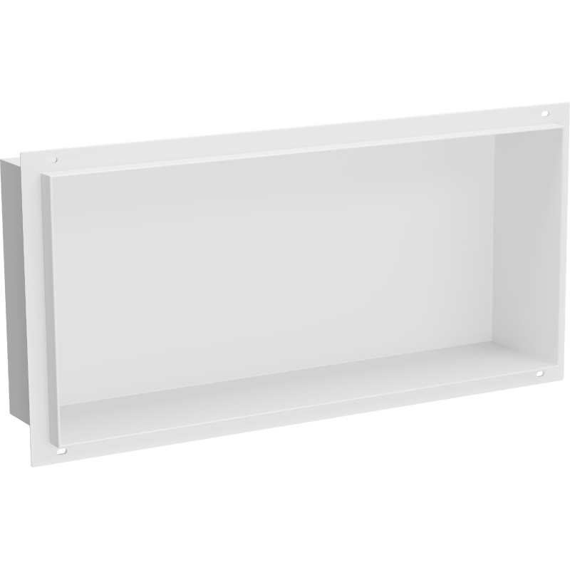 Mexen X-Wall-NR výklenková polica bez lemovania 45 x 20 cm, biela - 1921452010