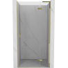 Mexen Mist-H L sprchové dvere, pravé 85 cm, transparentné, zlaté - 8A5L-085-000-50-00-P