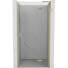 Mexen Mist-H L sprchové dvere otváracie pravé 95 cm, transparentné, zlaté brúsené - 8A5L-095-000-55-00-P