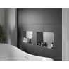 Mexen X-Wall-NR zapustená polica bez obruby 45 x 30 cm, inox - 1911453010