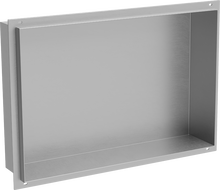 Mexen X-Wall-NR nástenná polica bez obruby 45 x 30 cm, inox - 1911453010