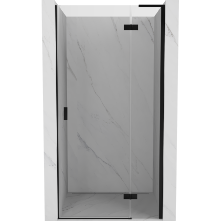 Mexen Mist-H L sprchové dvere otváracie pravé 70 cm, transparentné, čierne - 8A5L-070-000-70-00-P