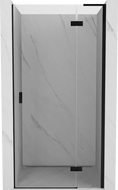 Mexen Mist-H L sprchové dvere otváracie pravé 70 cm, transparentné, čierne - 8A5L-070-000-70-00-P