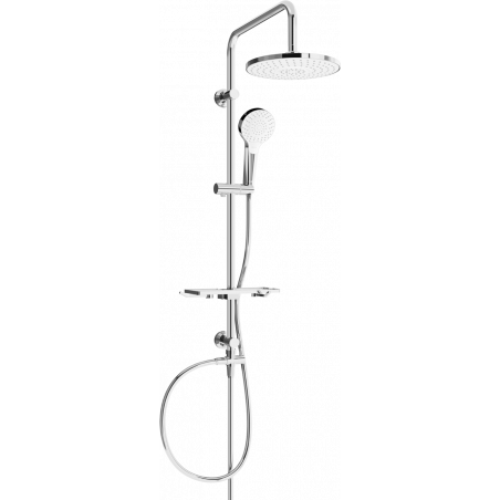 Mexen T05 sprchový stĺp, chróm/biela - 798050593-00