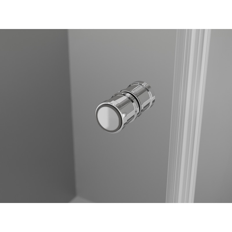 Mexen Mist-F skladacie sprchové dvere ľavé 115 cm, transparentné, chróm - 8A6-115-000-01-00-L