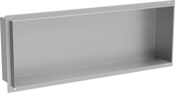 Mexen X-Wall-NR nástenná polica bez príruby 60 x 20 cm, inox - 1911602010